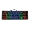 Teclado Mini 65  Deep Gaming TM065 keyboard USB QWERTY Spanish Black