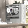 Caixa Micro-ATX Aerocool D301A ARGB Vidro Temperado Branco