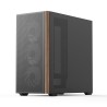 Caixa Micro-ATX Aerocool D301A ARGB Vidro Temperado Preto