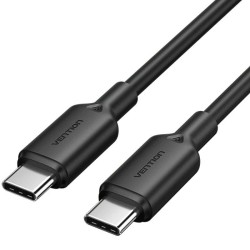 Cabo USB Tipo C a USB Tipo-C Vention até 60W/ 480Mbps