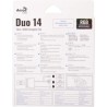 Ventoinha Aerocool Duo 14 ARGB Preto 140mm