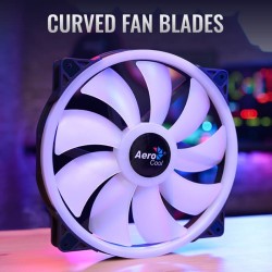 Ventoinha Aerocool Duo 20 ARGB Preto 200mm