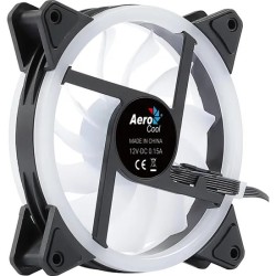 Pack 3 Ventoinhas Aerocool Duo 12 ARGB Preto 120mm