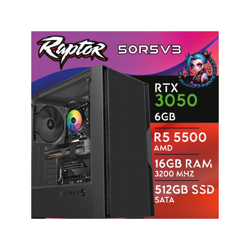 Computador Gaming - Raptor-50R5V3