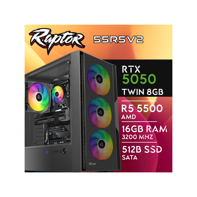 Computador Gaming - Raptor-55R5V2 Computador Gaming - Raptor-55R5V2