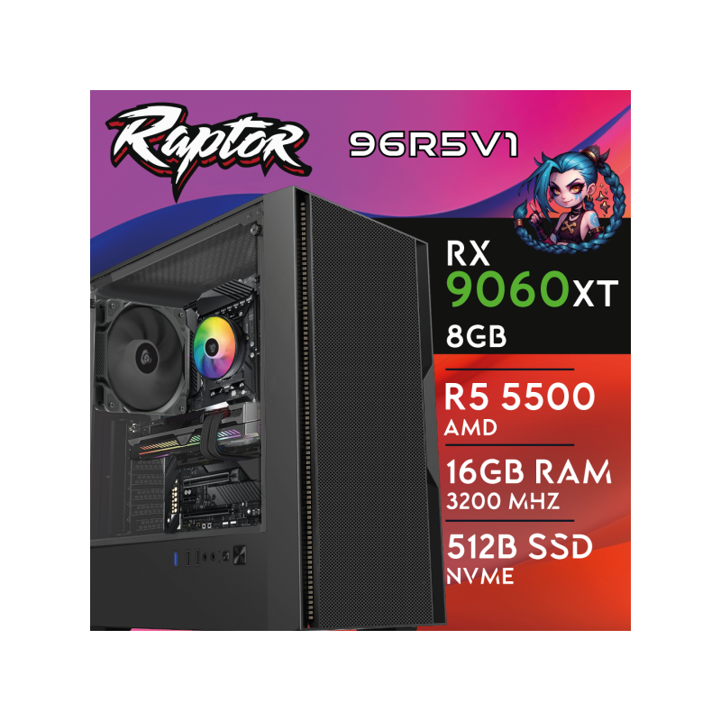 Computador Gaming - Raptor-96R5V1