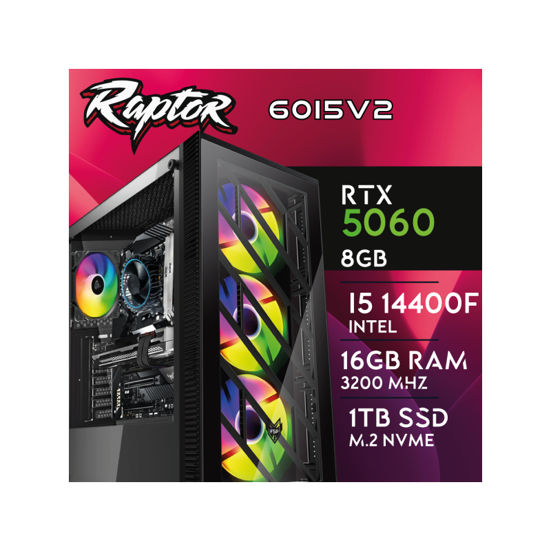 Computador Gaming - Raptor-60i5V2