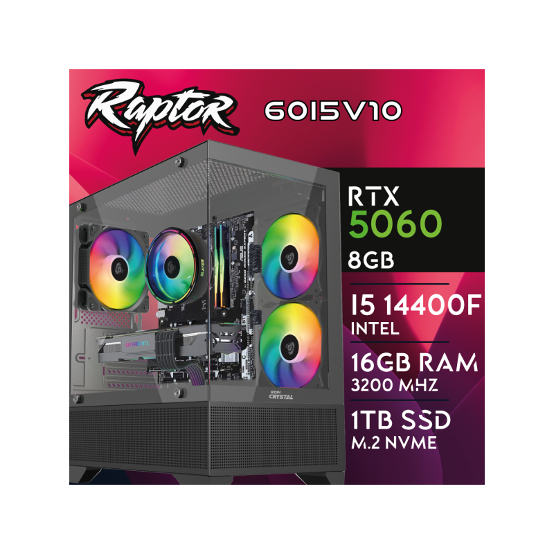 Computador Gaming - Raptor-60i5V10 Computador Gaming - Raptor-60i5V10