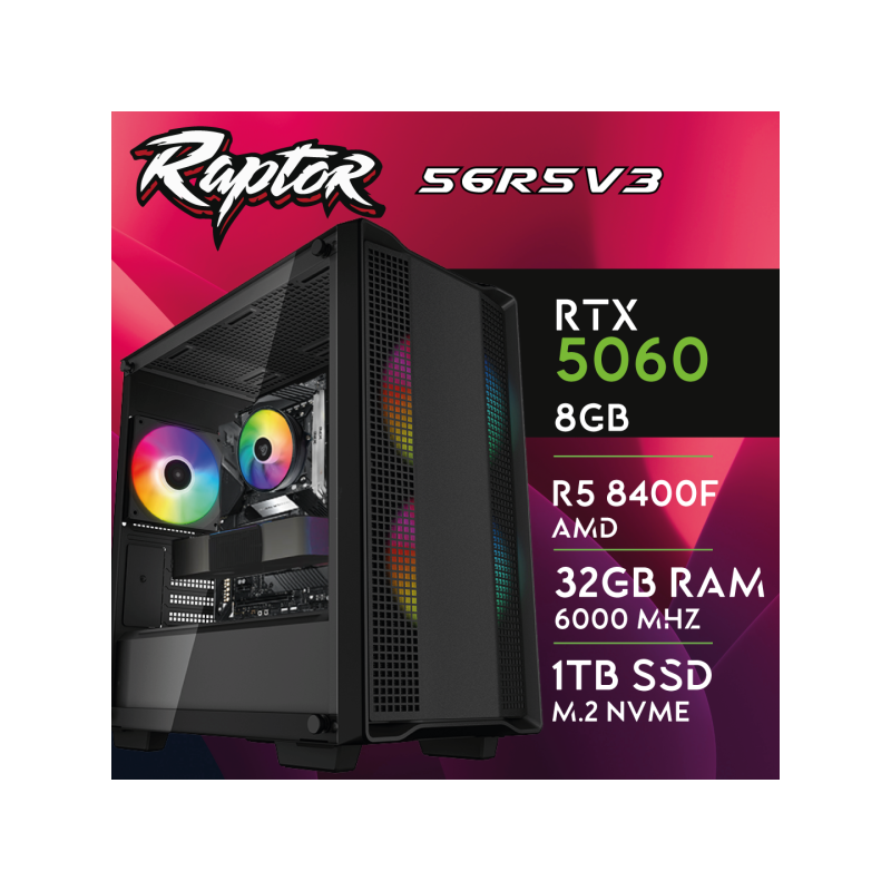 Computador Gaming - Raptor-56R5V3