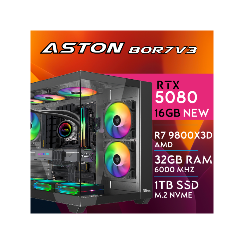 Computador Gaming - Aston-80R7V3