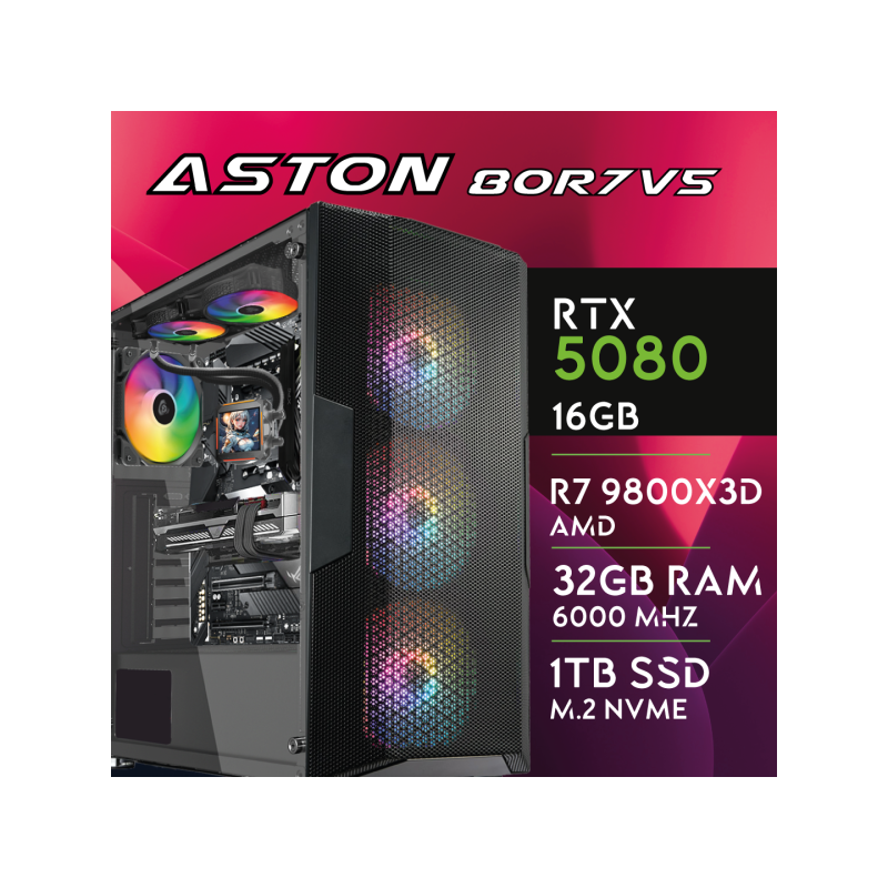 Computador Gaming - Aston-80R7V5