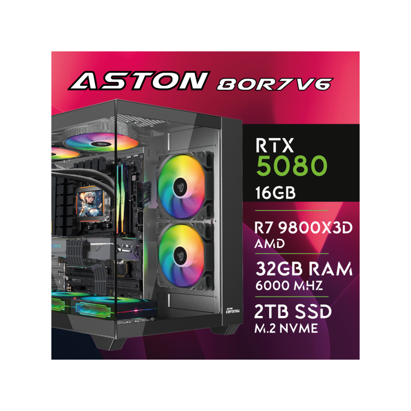 Computador Gaming - Aston-80R7V6