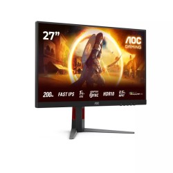 Monitor 27" AOC 27G4HA Fast IPS FHD 200Hz 0.5ms G-SYNC Compatible Ajuste Completo