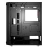Caixa ATX Unyka ARMOR Gaming ARGB Preta 4x Ventoinhas 120 ARGB Incluídas