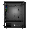 Caixa ATX Unyka ARMOR Gaming ARGB Preta 4x Ventoinhas 120 ARGB Incluídas