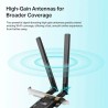 Placa de Rede TP-Link Archer TX20E AX1800 Wi-Fi Bluetooth 5.2 PCI Express