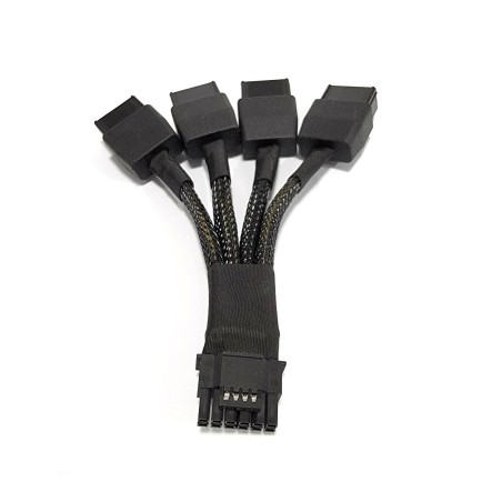 Cabo adaptador Nvidia 12VHPWR para 4x 8 pinos