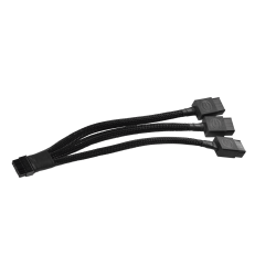Cabo adaptador Nvidia 12VHPWR para 3x 8 pinos