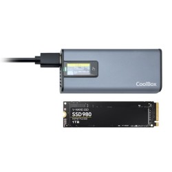 Caixa Externa para SSD M.2 (NVMe e SATA) USB 3.2