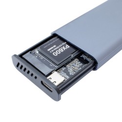Caixa Externa para SSD M.2 (NVMe e SATA) USB 3.2