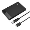 Caixa Externa USB 3.2 Gen 1 para Discos SSD/HDD SATA 2.5''