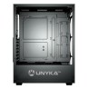 Caixa ATX Unyka Gaming MIR100 ARGB Vidro Temperado Preta