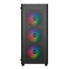 Caixa ATX Unyka Gaming MIR100 ARGB Vidro Temperado Preta