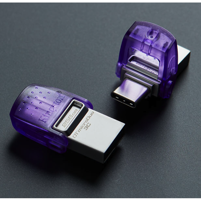 Pen USB Kingston 64GB DataTraveler microDuo 3C 200MB/s dual USB-A + USB-C