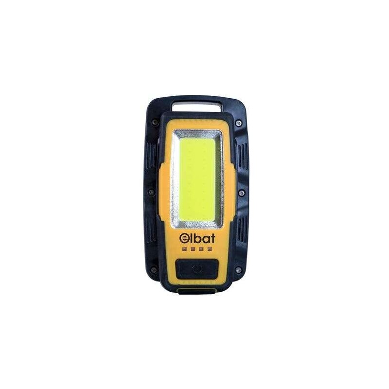 Lanterna Elbat Recarregável com gancho e íman 8W 600 lumen