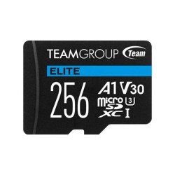 256GB Cartão MicroSDXC Team Group Elite  A1 UHS-I U3 V30