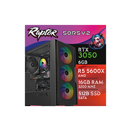 Computador Gaming - Raptor-50R5V2