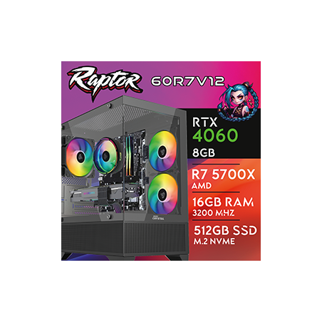 Computador Gaming - Raptor-60R7V12