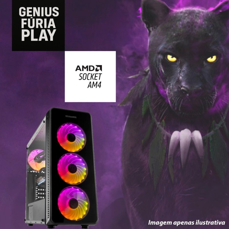 PC Genius Furia Play AM4 PC Genius Furia Play AM4