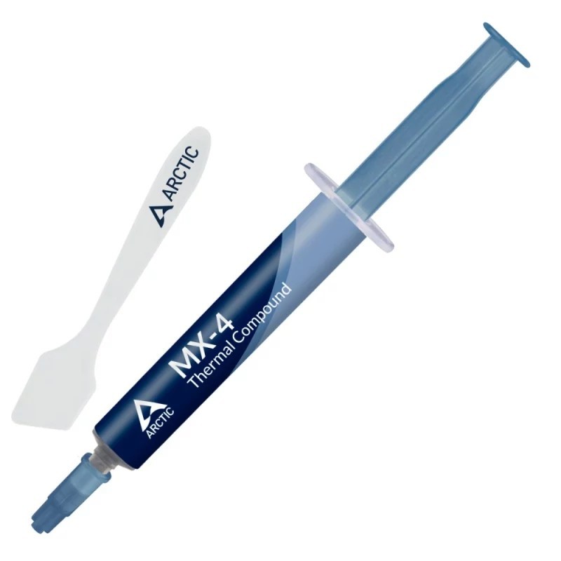 Massa Térmica ARCTIC MX-4 4G com espátula para aplicação Massa Térmica ARCTIC MX-4 4G com espátula para aplicação