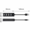 Hub USB 2.0 4 portas