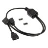 Cabo Splitter Kolink 1-2 ARGB 30cm