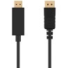 Cabo Adaptador DisplayPort para HDMI 1.2, Gold Plated, 1.8m