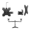 Suporte Monitor de Mesa 2 Monitores até 32", Max VESA 100x100