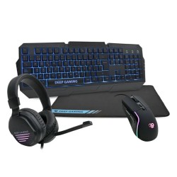 Kit Gaming XWing 2 Teclado+Rato+Auricular+Tapete