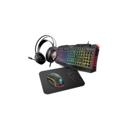 Kit Gaming Krom Kritic Teclado + Rato + Auricular + Tapete