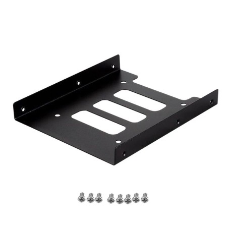 Adaptador SSD 2.5"/ 3.5" Metalico Preto Unyka
