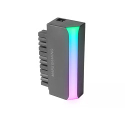 Adaptador ATX 24 Pin para 90° ARGB Preto Mars Gaming MCA-L24