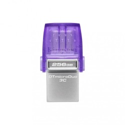 Pen USB Kingston 256GB DataTraveler microDuo 3C 200MB/s dual USB-A + USB-C