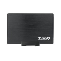 Caixa HDD Tooq 3.5" SATA USB 3.0 Aluminio Preto