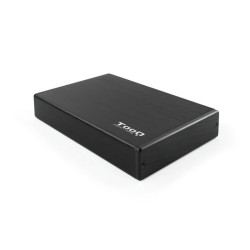 Caixa HDD Tooq 3.5" SATA USB 3.0 Aluminio Preto