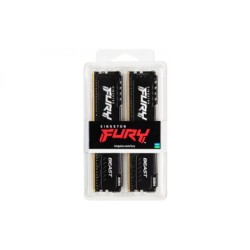 16GB RAM Kingston Fury Beast 16GB (2x8GB) DDR4-3200MHz 1R CL16 Preta