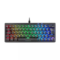 Teclado 60 Mecanico RGB MK Mini Pro Hot-Swappable Switch Castanho PT