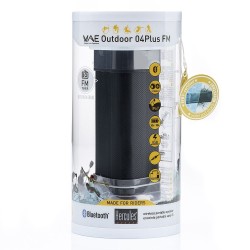 Coluna Hercules WAE Outdoor 04+ FM Bluetooth 3.0 A2DP