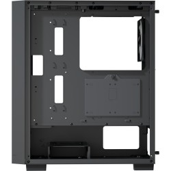 Caixa ATX Aerocool B509A Flow ARGB Vidro Temperado Preto