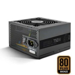 Fonte Alimentação 80 Plus Bronze HYDRA RX750 750W 62A/12V SINGLE RAIL